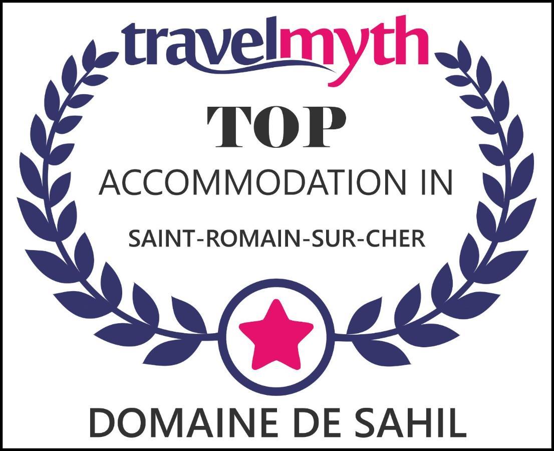 Domaine De Sahil Bed and Breakfast Saint-Romain-sur-Cher Exteriör bild